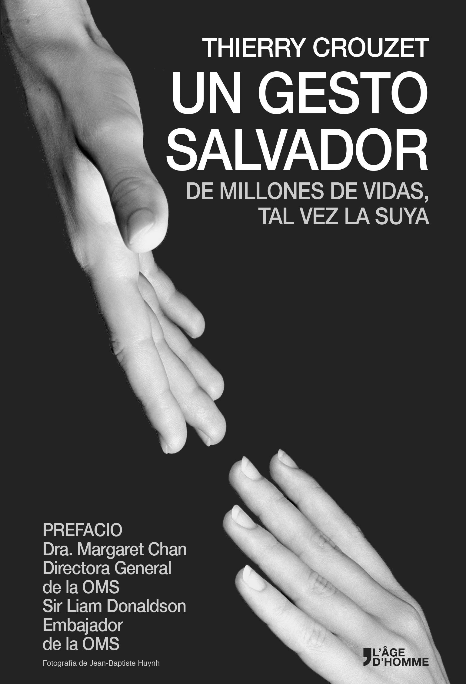 Couverture ebook de Un Gesto Salvador, de Thierry Crouzet
