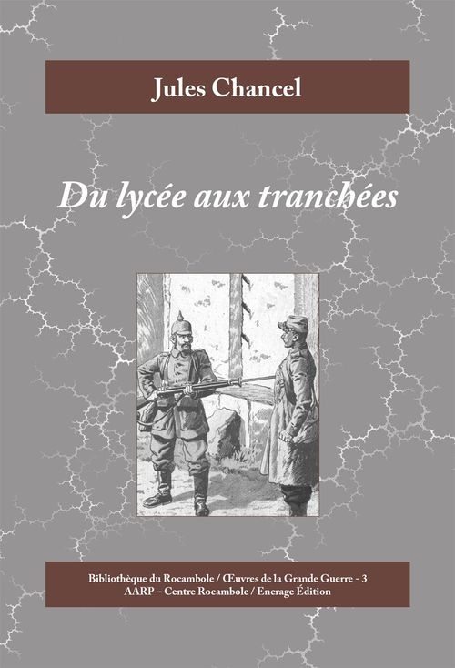 ebook cover of Du lycée aux tranchées, by Jules Chancel