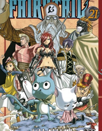 Couverture ebook de Fairy Tail T21, de Hiro Mashima