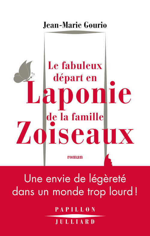 Couverture ebook de Le fabuleux départ en laponie de la famille Zoiseaux, de Jean-Marie Gourio