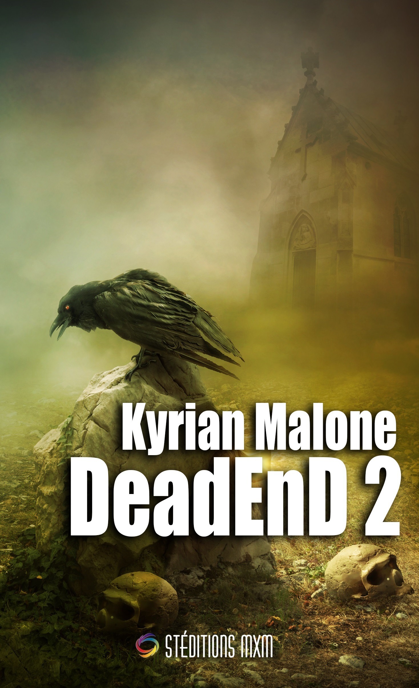 Couverture ebook de Dead End 2 - Roman fantastique gay, MM, de Kyrian Malone