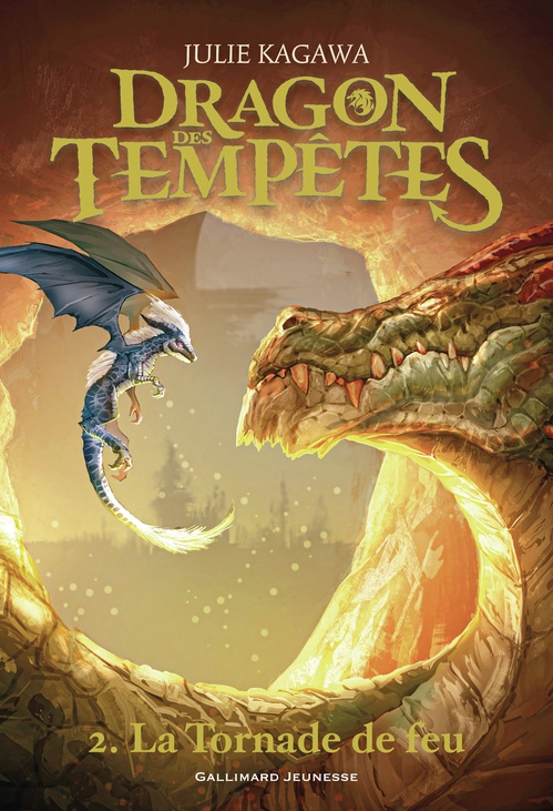 Couverture ebook de Dragon des Tempêtes (Tome 2) - La Tornade de feu, de Julie Kagawa