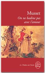 ebook cover of On ne badine pas avec l'amour, by Alfred de Musset