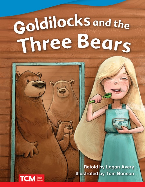 Couverture ebook de Goldilocks and the Three Bears, de Logan Avery