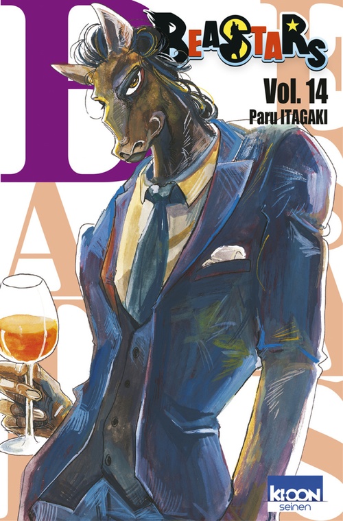 Couverture ebook de Beastars T14, de Paru Itagaki