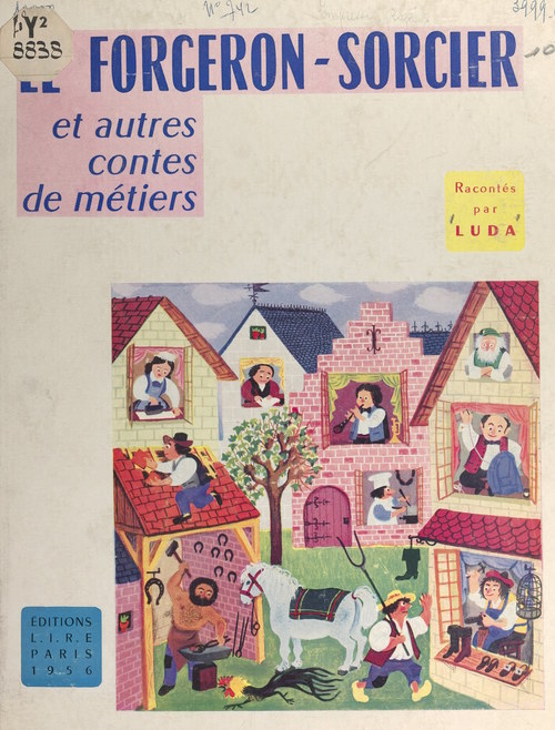 Couverture ebook de Le forgeron sorcier et autres contes de métiers, de Luda