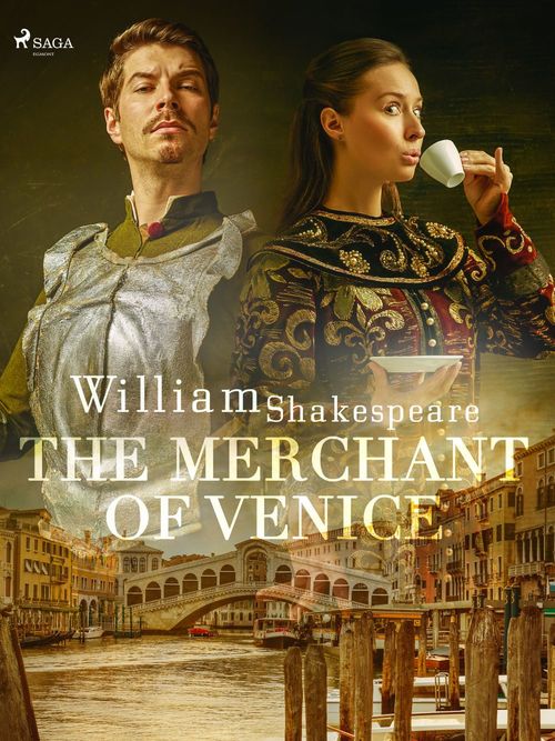 ebook cover of The Merchant of Venice, by William Shakespeare