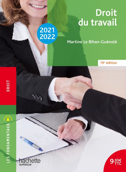 Couverture ebook de Fondamentaux  - Droit du travail 2021-2022 - Ebook epub, de Martine Le Bihan-Guénolé