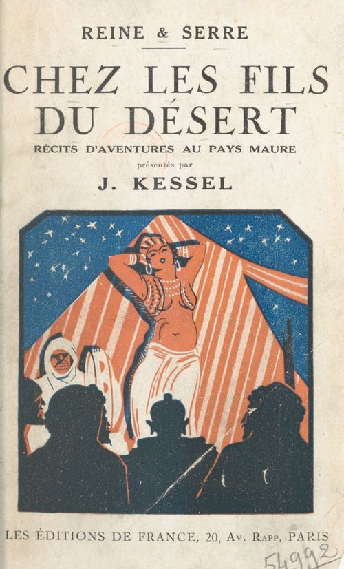 Couverture ebook de Chez les fils du désert, de Reine, Serre