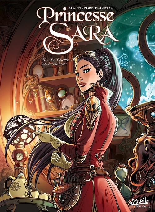 ebook cover of Princesse Sara T10 - La Guerre des automates, by Audrey Alwett