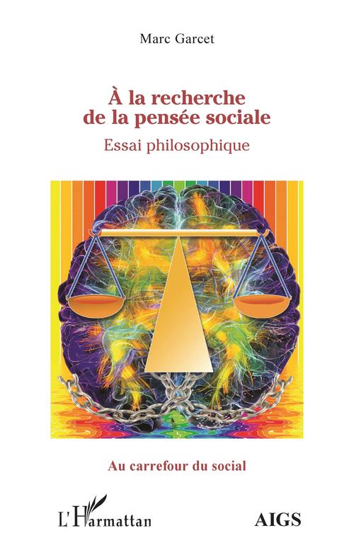 Couverture ebook de À la recherche de la pensée sociale, de Marc Garcet
