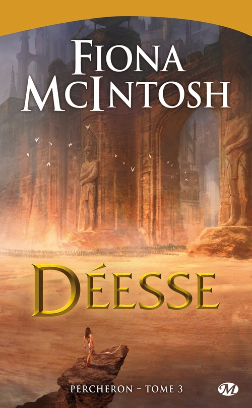 ebook cover of Percheron, T3 : Déesse, by Fiona McIntosh, Constance De Mascureau