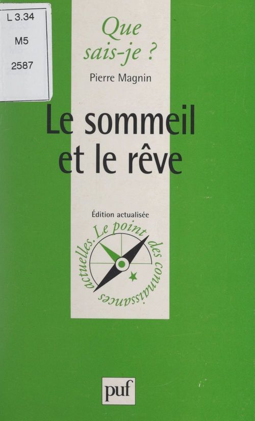 ebook cover of Le sommeil et le rêve, by Pierre Magnin