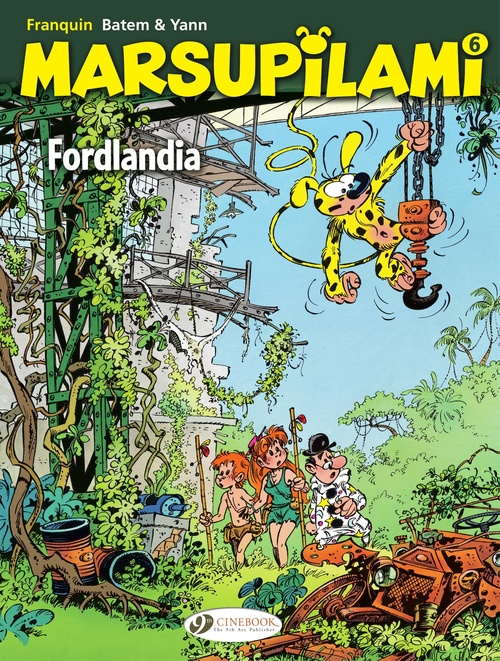 ebook cover of The Marsupilami - Volume 6 -  Fordlandia, by Dora Bakoyannis, Batem, André Franquin