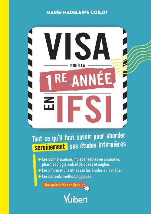 Couverture ebook de VISA pour la première année en IFSI, de Marie-Madeleine Coilot
