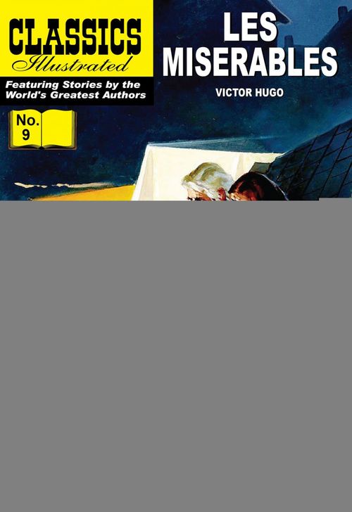 ebook cover of Les Miserables, by Victor Hugo