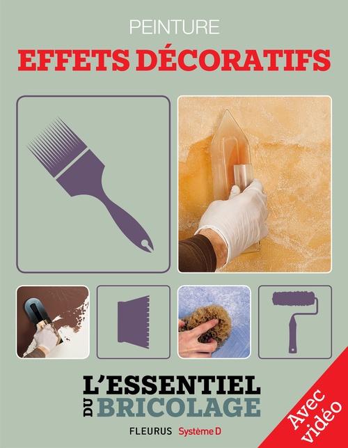 Couverture ebook de Revêtements intérieurs : peinture - effets décoratifs (avec vidéo), de Bruno Guillou, Francois Roebben, Nicolas Sallavuard, Nicolas Vidal