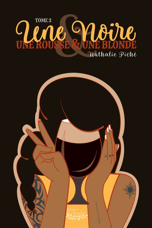 Couverture ebook de Une noire, une rousse et une blonde tome 2, de Nathalie Piché