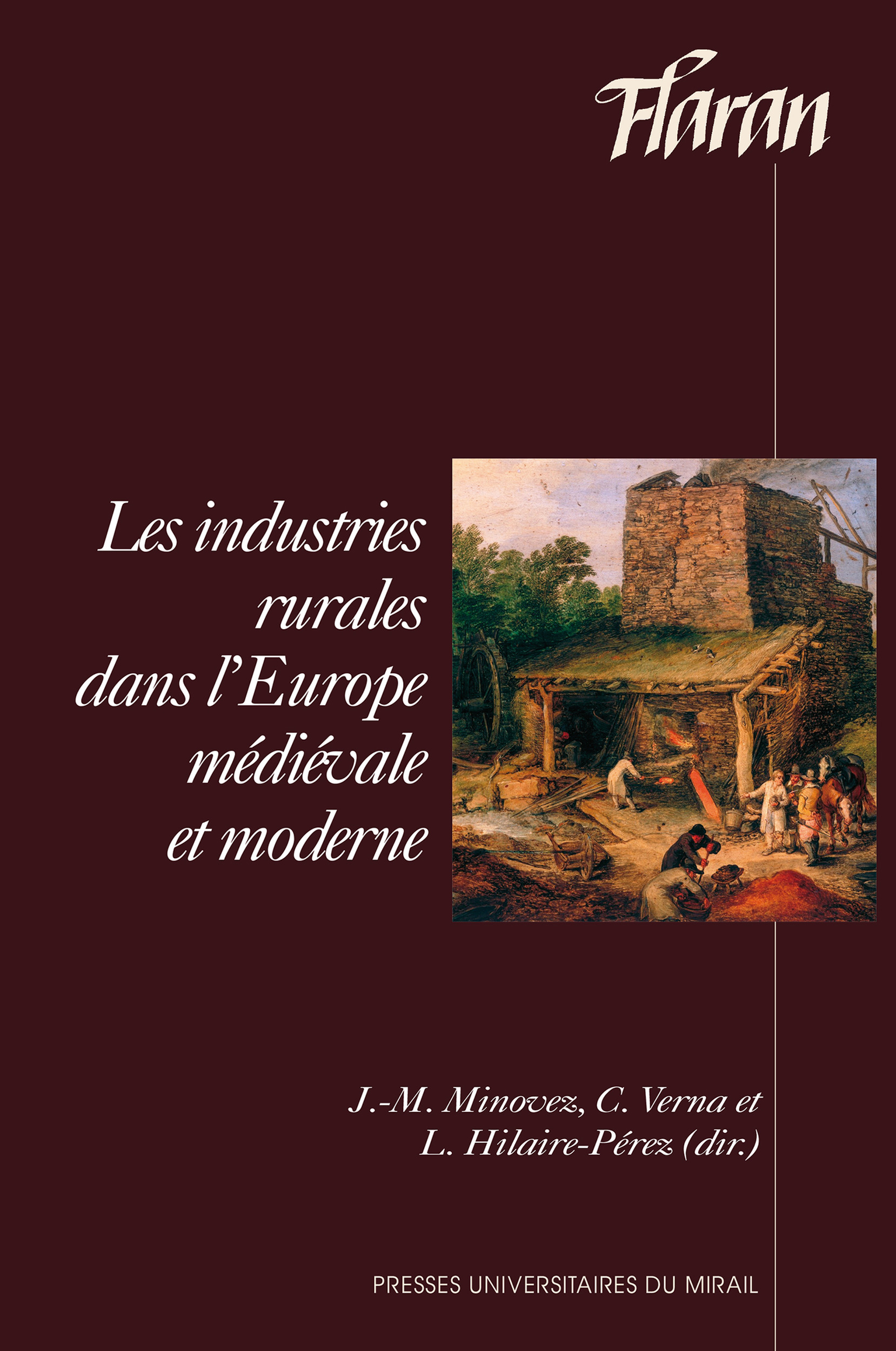 Couverture ebook de Les industries rurales dans l´Europe médiévale et moderne, de