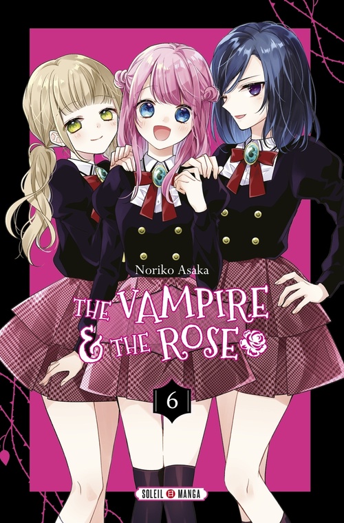 Couverture ebook de The Vampire and the Rose T06, de Noriko Asaka