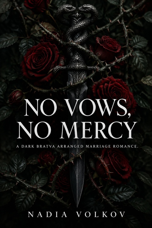 Couverture ebook de No Vows, No Mercy, de Nadia Volkov