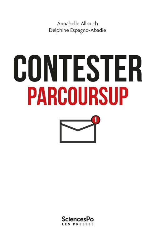 ebook cover of Contester Parcoursup, by Annabelle Allouch, Delphine Espagno-abadie