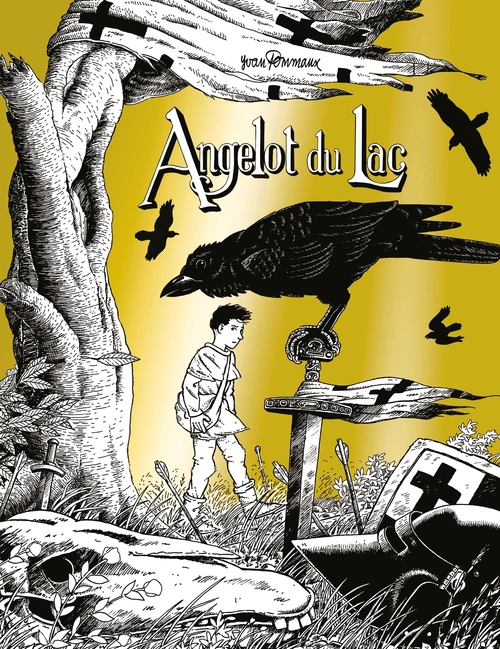 ebook cover of Angelot du lac - noir et blanc, by Yvan Pommaux