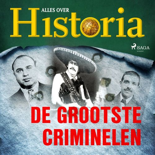 Couverture audiobook de De grootste criminelen, de Alles Over Historia