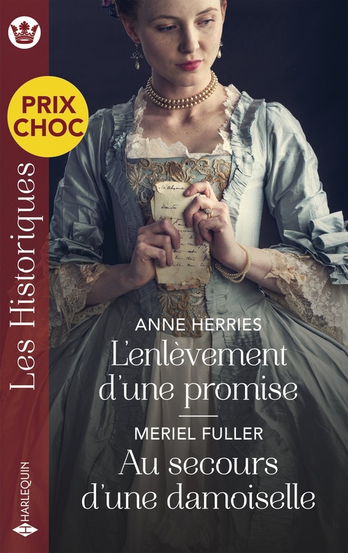 ebook cover of L'enlèvement d'une promise - Au secours d'une damoiselle, by Anne Herries, Meriel Fuller