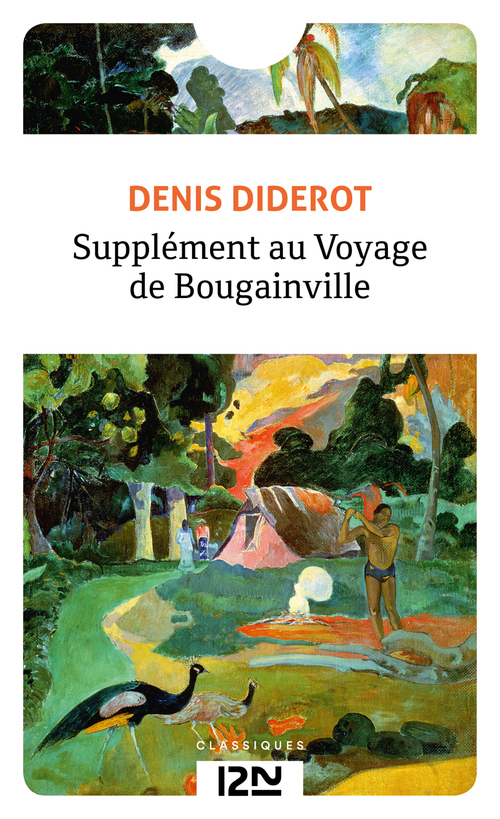 ebook cover of Supplément au voyage de Bougainville, by Denis Diderot