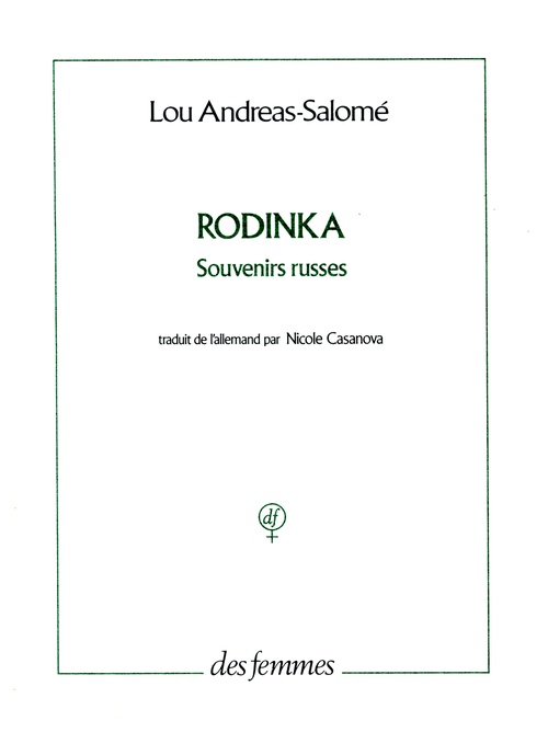 ebook cover of Rodinka, by Lou Andréas-Salomé