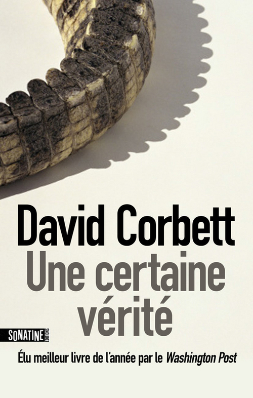 ebook cover of Une certaine vérité, by David Corbett