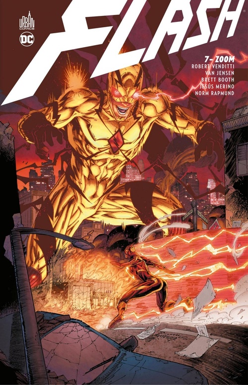 Couverture ebook de Flash - Tome 7 - Zoom, de Robert Venditti, Brett Booth