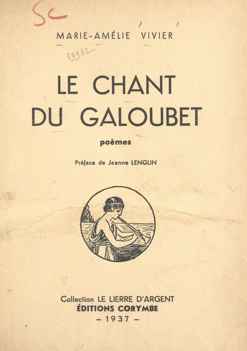 ebook cover of Le chant du galoubet, by Marie-Amelie Vivier