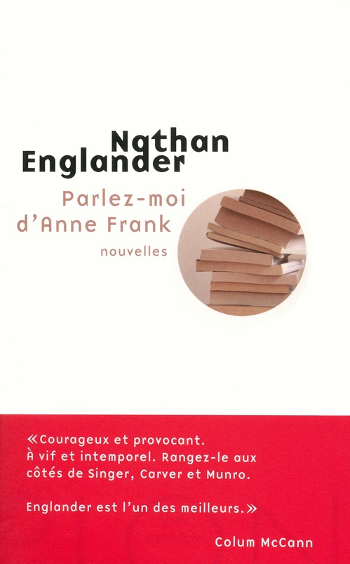 ebook cover of Parlez-moi d'Anne Frank, by Nathan Englander, Elisabeth Peellaert