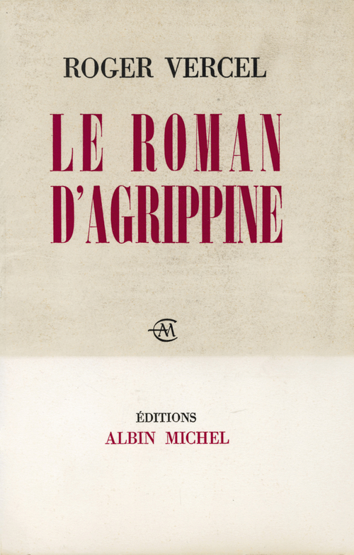 ebook cover of Le Roman d'Agrippine, by Roger Vercel
