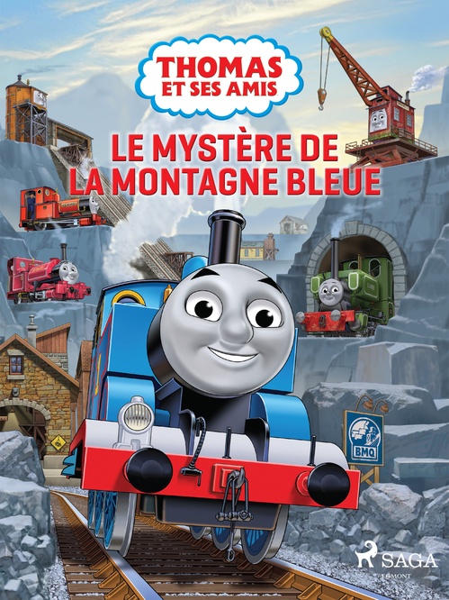 Couverture ebook de Thomas et ses amis - Le Mystère de la montagne bleue, de Mattel