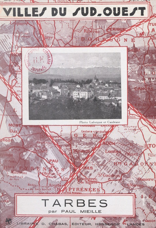 Couverture ebook de Tarbes, de Paul Mieille