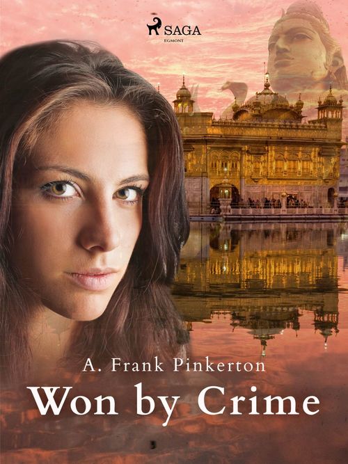 ebook cover of Won by Crime, by A. Frank. Pinkerton