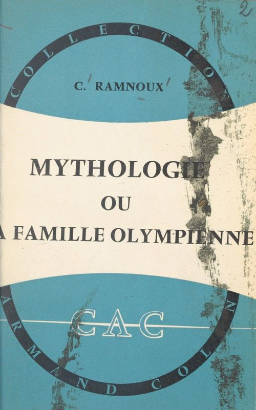 Couverture ebook de Mythologie, de Clemence Ramnoux