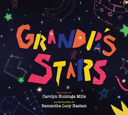 Couverture ebook de Grandpa's Stars, de Carolyn Huizinga Mills