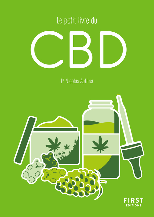 Couverture ebook de Le petit livre du CBD, de Nicolas Authier