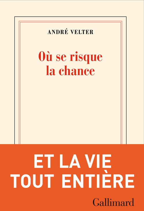 Couverture ebook de Où se risque la chance, de André Velter