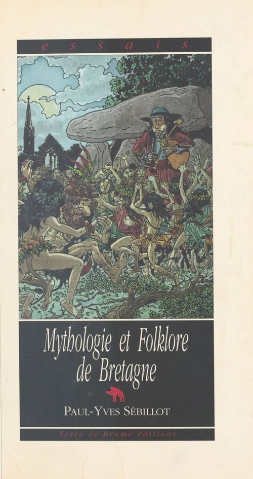 Couverture ebook de Mythologie et folklore de Bretagne, de Paul-yves Sébillot