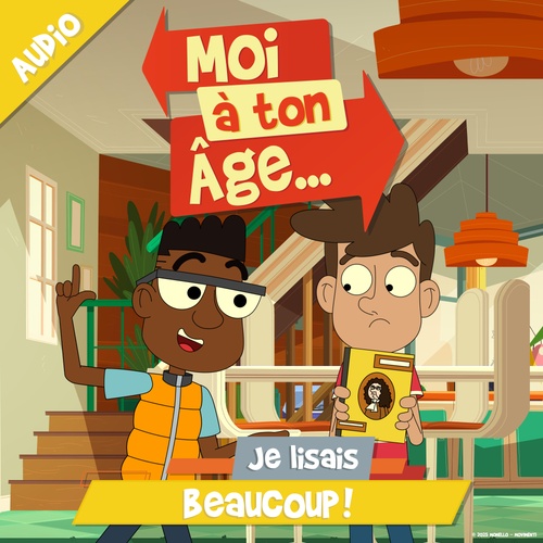 audiobook cover of Je lisais beaucoup !, by Moi à ton âge