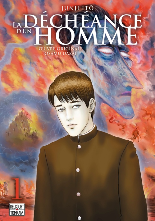 ebook cover of La Déchéance d'un Homme T01, by Junji Ito