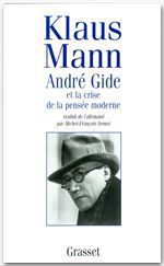 Couverture ebook de André Gide et la crise de la pensée moderne, de Klaus Mann