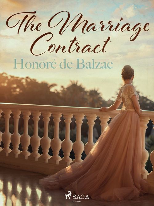 ebook cover of The Marriage Contract , by Honore  De Balzac