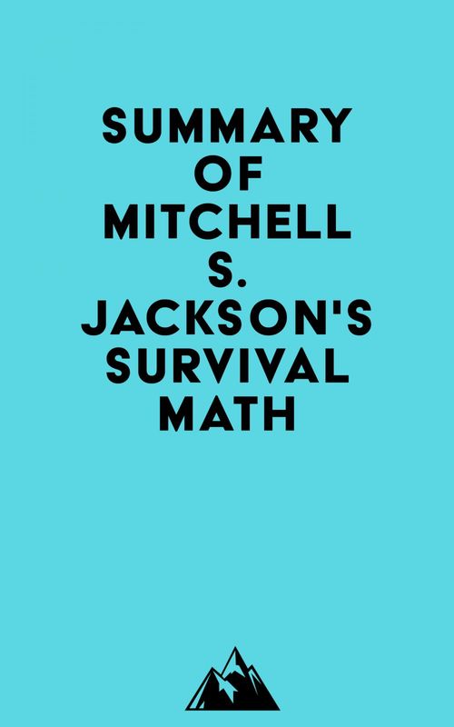 ebook cover of Summary of Mitchell S. Jackson's Survival Math, by Everest Media