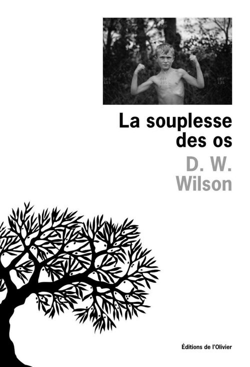 ebook cover of La souplesse des os, by Dave W. Wilson